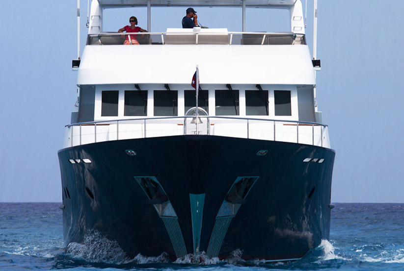 Trawler von vorne
